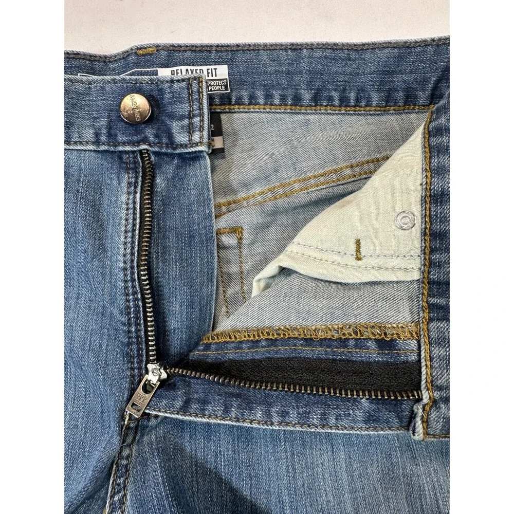 Carhartt Mens Rugged Flex Straight Jeans 102804 NWT 30x32 Blue BD2804-M